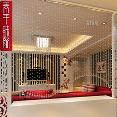 Yuanbao pearl curtain crystal partition finished curtain crystal curtain feng shui door curtain hanging curtain sitting room porch curtain [for example] 20 X2 meters long =40 meters