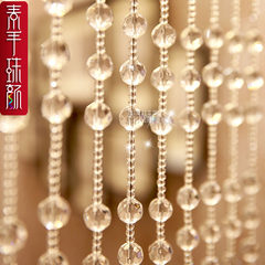 Ice crystal series crystal pearl curtain partition curtain finished crystal door curtain porch living room decoration hanging curtain toilet 30 * 1.8m high