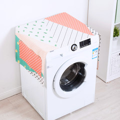 Cotton and linen automatic roller washing machine head cabinet cover cloth universal cover, single door refrigerator cover, cloth dust cover, A table flag 30×, 150cm
