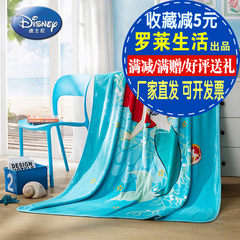 The life of Disney Roley produced children's cartoon office carpet nap blanket single princess flannel blanket 229x230cm
