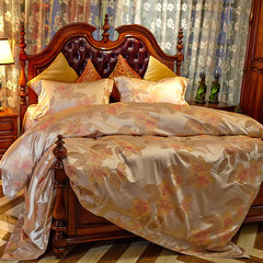 Many European textile Su home fashion Villa Suite 46 bedding Satin Jacquard sheets 1.5m (5 feet) bed