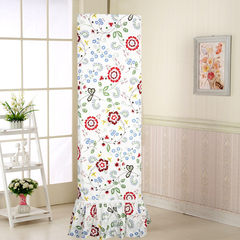 Cotton double diameter double vertical vertical cabinet hood rectangular cylinder living room dust-proof cover, all wrapped air conditioning set flowers 170*50*30