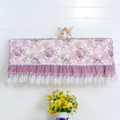 Fabric hanger, air conditioning cover, GREE air conditioner sleeve, hanging empty strip, no GREE beauty bag dust proof flower blooming, purple 1-1.5P inside, general boot does not take.