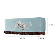 Mail air conditioner cover, Mediterranean hanging air conditioner, dust cover bedroom 1.5p, GREE beautiful home decoration Hanging air conditioner cover Zhu Jinhua High precision chemical fiber cloth
