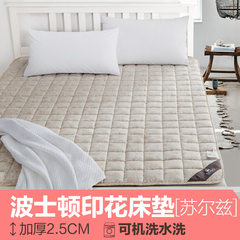 Folding tatami mattress, 1.8m bed mattress, 1.5 meters, single person double bedding, student dormitory, floor mat, sleeping pad, 1.2 Boston printed mattress, 0.9x2.0m