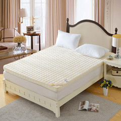 Thickening memory cotton tatami mattress 1.5m1.8m bed single student dormitory bedding folding sponge bed mattress memory cotton 10 cm white 90*190cm