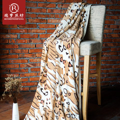 Ruimeng flannel blanket blanket single silk Fang winter towel blanket double bed single thick warm nap 150cmx200cm