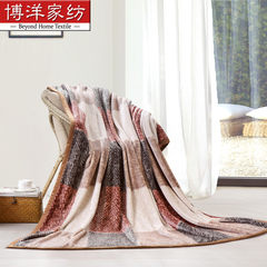 Thick blankets, blankets and textiles air conditioning free style fox mink cashmere feel super soft blanket can be used in four seasons 100x150CM/ cloud mink blanket