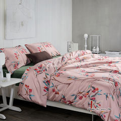 North American type 1.5m1.8m sheets were four piece suite cotton satin cotton bedding double 2.0m Helena 1.5m (5 feet) bed