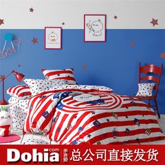 Much like the genuine 2017 new spring and summer four sets of small dumplings in New York children's cartoon cotton packages 1.2m (4 feet) bed