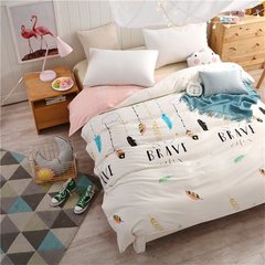 Summer cotton single bed cartoon children quilt single child pure cotton 150x2001.5m1.8m bed 200X230cm dream feather