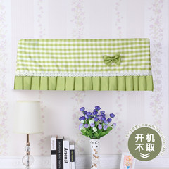 GREE's air conditioning hood hangs on 1.5p, does not start the bedroom with modern simple cloth art wall mounted dust cover, fresh and green table flag 30× 180cm