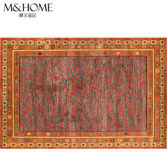 Turkey imported living room carpet, American modern minimalist room carpet, European style tea table, Persian bedroom carpet 80× 200CM TH-226