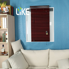 Levin can basswood real wood blinds shutters office bedroom study bathroom electric shutter Motor system