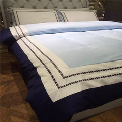 Hotel series 60S four piece madde Egyptian cotton satin tour fresh elegant bedding Madde Tour - four piece 1.5m (5 feet) bed