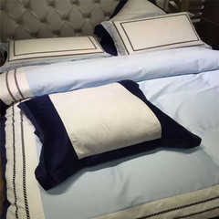 Hotel series 60S four piece madde Egyptian cotton satin tour fresh elegant bedding Cushion set a pair of 60*60 1.5m (5 feet) bed