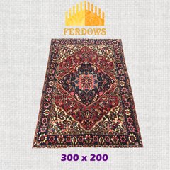 Iran imports pure hand woven pure wool, Persian carpet, European American style living room, bedroom, restaurant blanket 3*2m