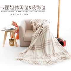 Autumn and winter nap blanket, thickening blanket, European casual sofa, blanket, shawl blanket, model room, decorative blanket mail 127cmx152cm+10c