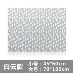 BELO/ 100 self-adhesive pad exposed hall bedroom door doormat mat kitchen bathroom door absorbent pads Baiyun section 60x45cm