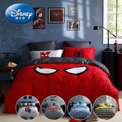 Disney Roley produces cartoon pure cotton quilt cover sheet four sets of children cotton Suite 1.2m (4 feet) bed