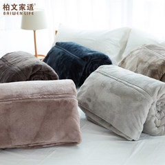 Anti static thickening double-sided leisure blankets, flannel blanket, sofa blanket, high weight warm blankets blanket 140cmx200cm