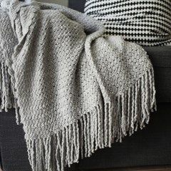 Sofa blanket, Nordic single blanket, summer shawl, office nap blanket, blanket model, lunch blanket 150cmx200cm