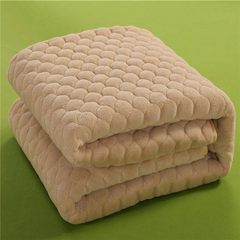Coral fleece thin mattress single slip tatami mattress can double mattress pad student washing special offer 1.0m (3.3 feet) bed