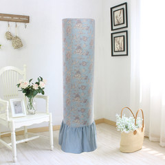 The cylindrical air conditioner cover cloth cabinet air conditioning air conditioning cover set of pastoral circular cabinet dust cover cover Air conditioner cover Pleasing to the eye, the 181 highest