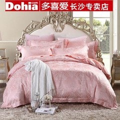 More like jacquard four piece sets, authentic morning style European style wind, wedding celebration 1.5 meters 1.8m bedding 4 Suite 1.5m (5 feet) bed