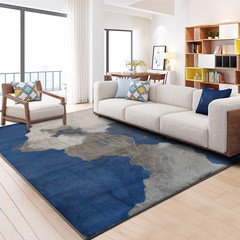 Carpet living room, tea table carpet, home bedside carpet, modern, simple, rectangular room, European Mediterranean 50X120CM.
