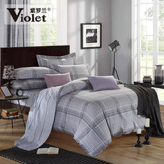 Violet home textiles brief cotton four piece bedding, COTTON BEDSPREAD quilt 4 sets 1.5m1.8 m pour out 1.5m (5 ft) bed