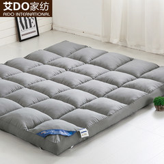 Thick mattress folding single double bed 1.5m1.8 antiskid tatami dormitory pad Mattress - Silver 1.0m (3.3 feet) bed