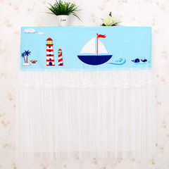 The cartoon air conditioner starts not to take the hanging type air conditioner dust cover, the air conditioning curtain, the GREE air conditioner cover hanging sleeve Sailboat Table runner 30&times 180cm;