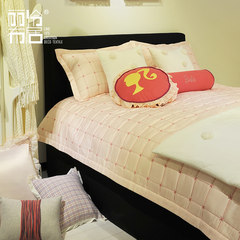 Ling Julibu Bobbi suite modern minimalist model room bed decoration project home children pink quilt 40 220*240 of common goose