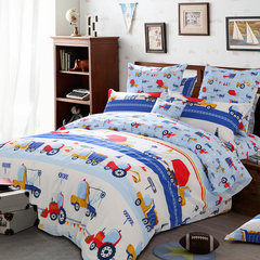Like 16 new cotton four piece bedding cotton bedding children cartoon kit Kapoor Engineer 1.2m (4 feet) bed