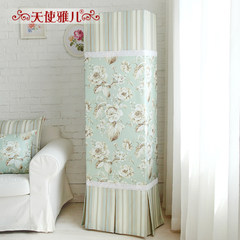 GREE vertical air conditioning cabinet cover type dust cover set all fresh and simple European flower garden cloth European flower cabinet air conditioner cover - not open Pleasing to the eye, the 181 highest