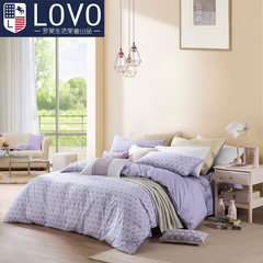LOVO Carolina textile bedding cotton cotton bedding life produced four pieces of kit Eve Eve 1.5m (5 feet) bed