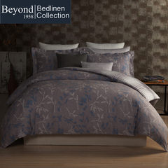 Beyond 1958 textiles cotton flower autumn Yang suite cotton cashmere thermal Four Piece Kit marjoram 1.5m (5 feet) bed