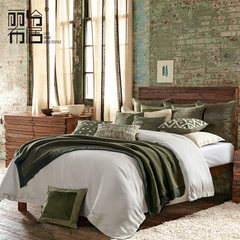 Model room bed goods basket Korean soft outfit palace wind wind Mediterranean Model Kit blonde nymphs jacquard 150X210CM