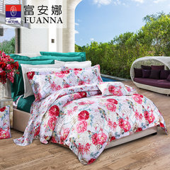 Anna textile cotton bedding set of four pure cotton satin 1.8m bed bedding Double Suite Gallery 1.5m (5 feet) bed