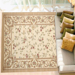 Exotic garden, fashionable living room, tea table sofa carpet, bedroom, thin French bedside carpet pad 40× 60CM RB6675BE