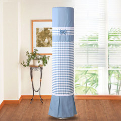 The beauty of Haier GREE set of vertical cylindrical air conditioning air conditioner cover rural cloth dust cover simple modern mediterranean blue Table runner 30&times 180cm;
