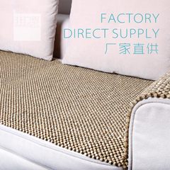 Mail summer wooden bead sofa cushion, seat cushion, office chair mat, breathable cool mat, hand made custom-made 80*80cm