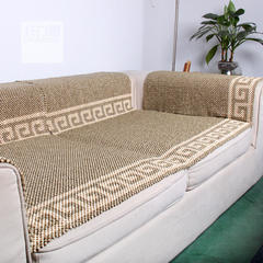 高端定制新古典新中式木珠沙发垫sofa cushion坐垫车座透气凉爽垫 80*80cm
