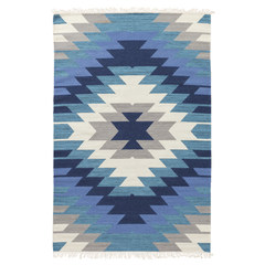 Nordic style simple geometric carpet wool imported Handmade Blanket bed bedroom windows are doormat mat 40× 60CM DT-09