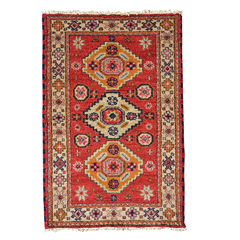 American mixed door mat modern geometric ethnic characteristics of bed mat tea table pad Indian long corridor blanket see picture DH17 154x91cm