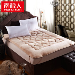 Nanjiren thick warm coral velvet mattress folding tatami bed mattress pad single double slip Other
