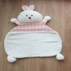 Festival birthday gift super soft skin pad antiskid mat small rabbit baby mattress cushion diaper pad outlet 60× 90CM White rabbit
