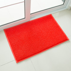 Custom gate Welcome doormat mat Safe trip wherever you go home the door wire ring cutting carpet can be customized 80× 160CM Red (no color)