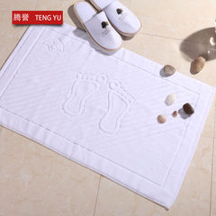 Cotton towel absorbent antiskid modern minimalist Hotel mats bathroom mat mat thick solid custom embroidery 60× 120CM 50C